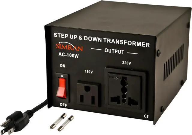 Main image of AC-100 Step Up/Down Voltage Converter Transformer 110V/220V - 100 Watts