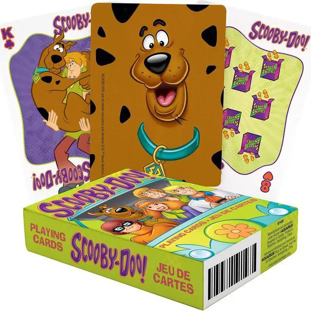 Main image of AQUARIUS Scooby Doo Playing Cards - Scooby Doo Themed Deck of Cards for Your Favorite Card Games - Officially Licensed Scooby Doo Merchandise & Collectible Gift