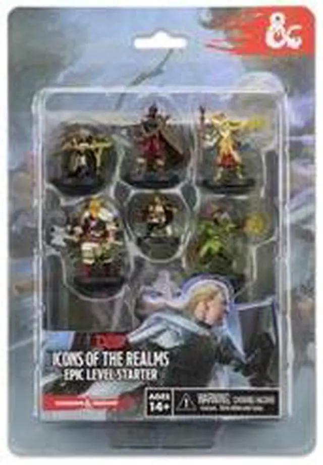 Alt view image 11 of 18 - WizKids D&D Icons of The Realms Miniatures Epic Level Starter Game
