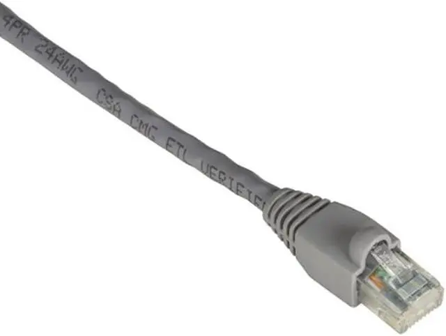 Alt view image 8 of 8 - BLACK BOX EVNSL640-0015 CAT6 550MHZ STR UTP PVC SNG GY 15FT