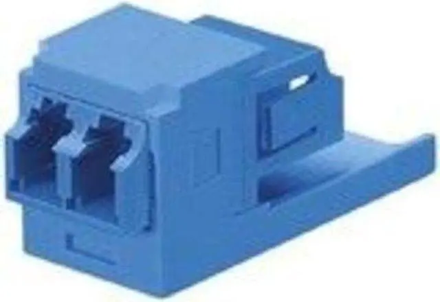 Alt view image 11 of 11 - Pannet Adapter,Singlemode Duplex LC Fiber,Blue  CMDSLCZBU