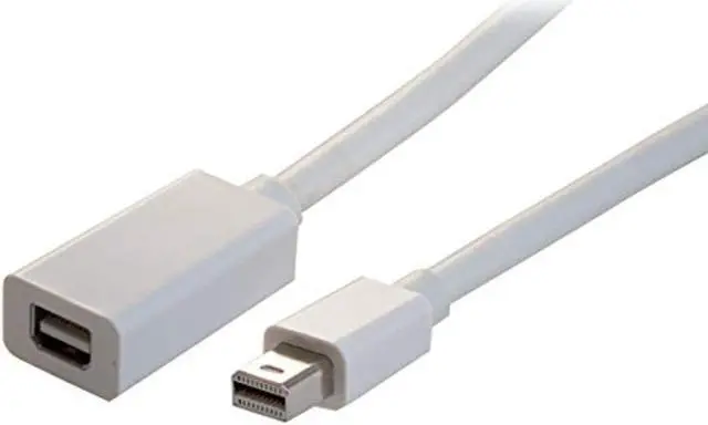 Alt view image 5 of 6 - Comprehensive MDPP-J-6ST Comprehensive Mini DisplayPort Male to Female Cable 6ft - Mini DisplayPort for Audio/Video Device - 1.35 GB/s - 6 ft - 1 x Mini DisplayPort Male Digital Audio/Video - 1 x Mini