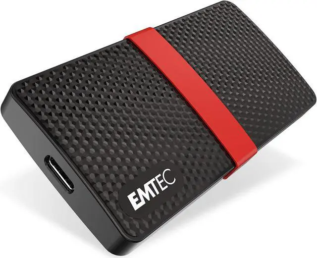 Alt view image 7 of 7 - Emtec X200 Power Plus 128GB mSATA Portable Solid State Drive (SSD) - ECSSD128GX200