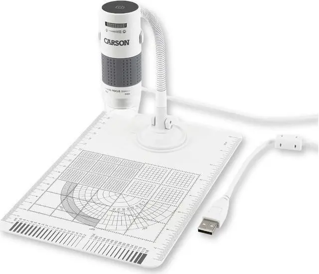 Alt view image 7 of 12 - Carson Optical eFlex 75x300x Digital Microscope (MM-840) CSNMM840