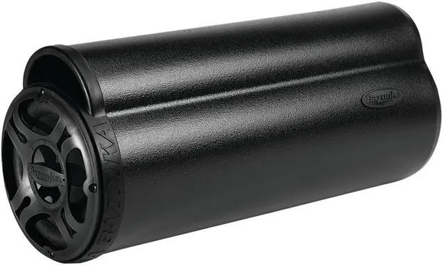 Main image of BTA6100 BT Series 6-Inch 100-Watt Amplified Tube Subwoofer | Trademark Bass Tubes enclosure, dual voice coil, integrated amp, plug-and-play car and truck