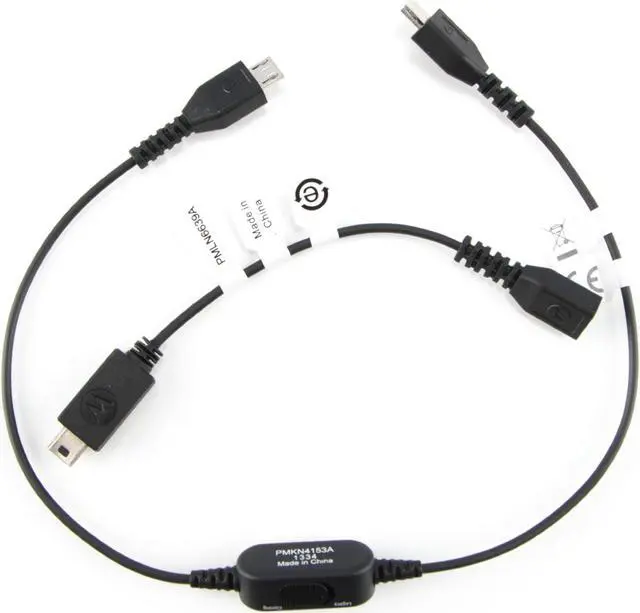 Alt view image 6 of 6 - Motorola HKKN4028A Radio-to-Radio Cloning Cable