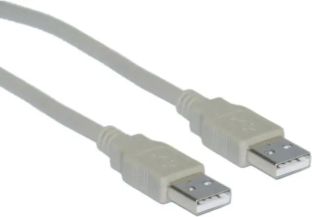 Alt view image 2 of 2 - CableWholesale 10U2-02110 USB 2.0 Type A Male to Type A Male Cable 10 foot