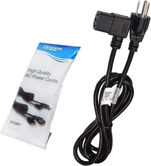 Alt view image 4 of 4 - HQRP AC Power Cord for Samsung 3903-000467 3903-000144 HDTV TV LCD LED Plasma DLP Mains Cable + HQRP Coaster