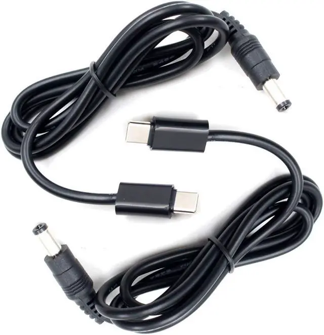 Alt view image 5 of 5 - USB C Type-C 12V PD Trigger 3ft Power Cable 5A DC 5.5 x 2.1mm