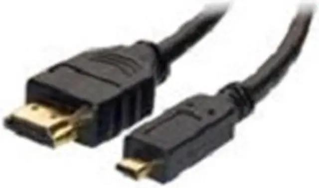 Alt view image 4 of 4 - 4XEM 4XHDMIMICRO6FT 4XEM 6FT Micro HDMI To HDMI Adapter Cable - HDMI for TV, Projector, Audio/Video Device, Monitor, Camera, Cellular Phone - 6 ft - 1 Pack - 1 x HDMI (Micro Type D) Male Digital