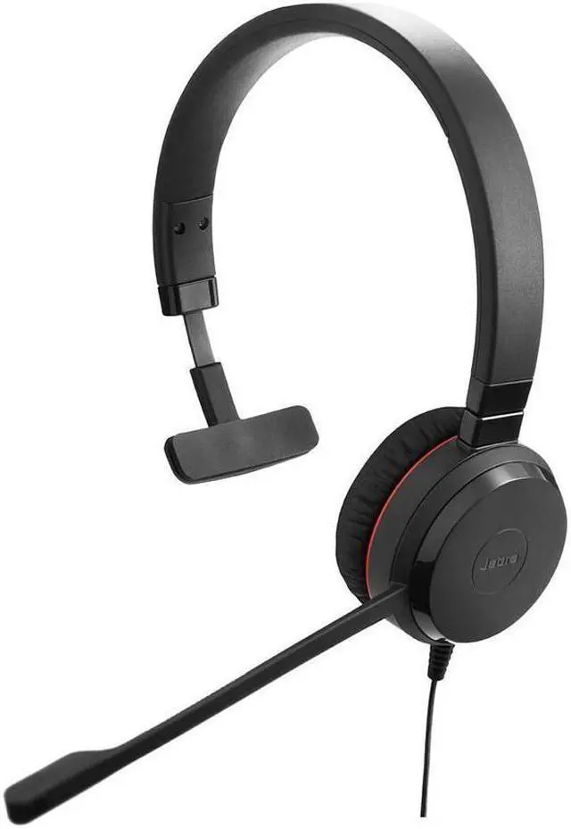 Alt view image 10 of 10 - Jabra Evolve 20SE MS Mono Wired Headset / Music Headphones