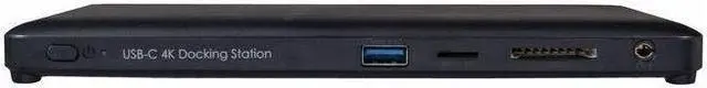 Alt view image 14 of 14 - V7 USB-C Alt Mode Triple Display Docking Station DOCKUCPT3D