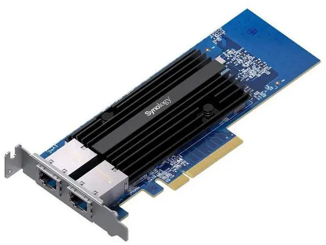 Alt view image 6 of 6 - Synology E10G30-T2 Dual-port 10GbE 10GBASE-T Add-In Card for Synology Systems
