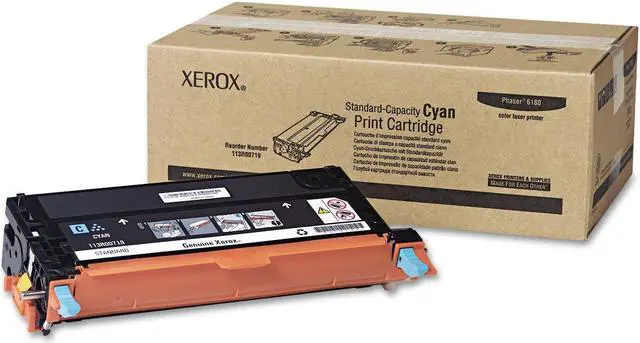 Alt view image 9 of 9 - XEROX OEM Toner Cartridge, CYAN, yield 2,000 113R00719