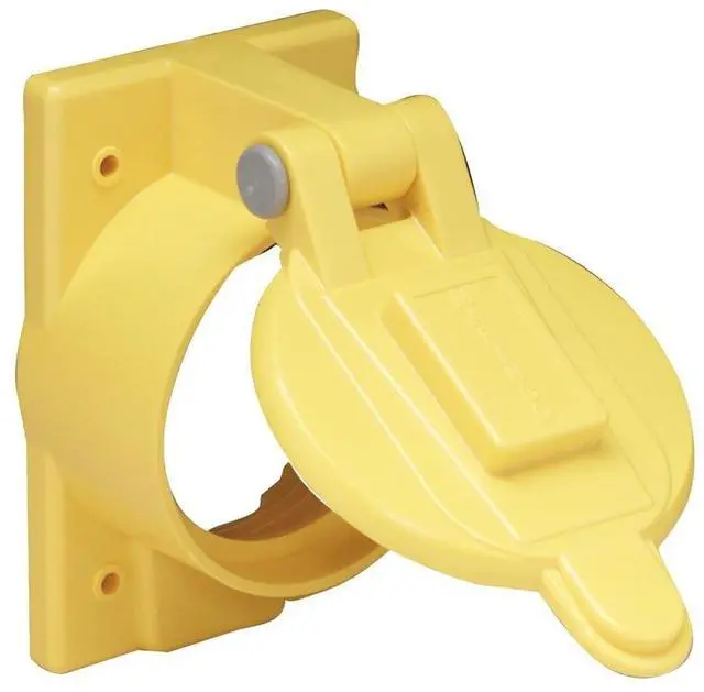 Alt view image 5 of 6 - Marinco 7788CR Weatherproof Cover w/Lift Lid - 50A/125-250V