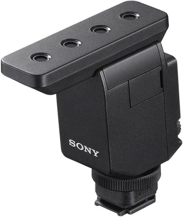 Alt view image 15 of 15 - Sony ECM-B10 Camera-Mount Digital Shotgun Microphone