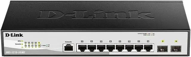 Alt view image 16 of 17 - D-Link DGS-1210-10/ME Ethernet Switch