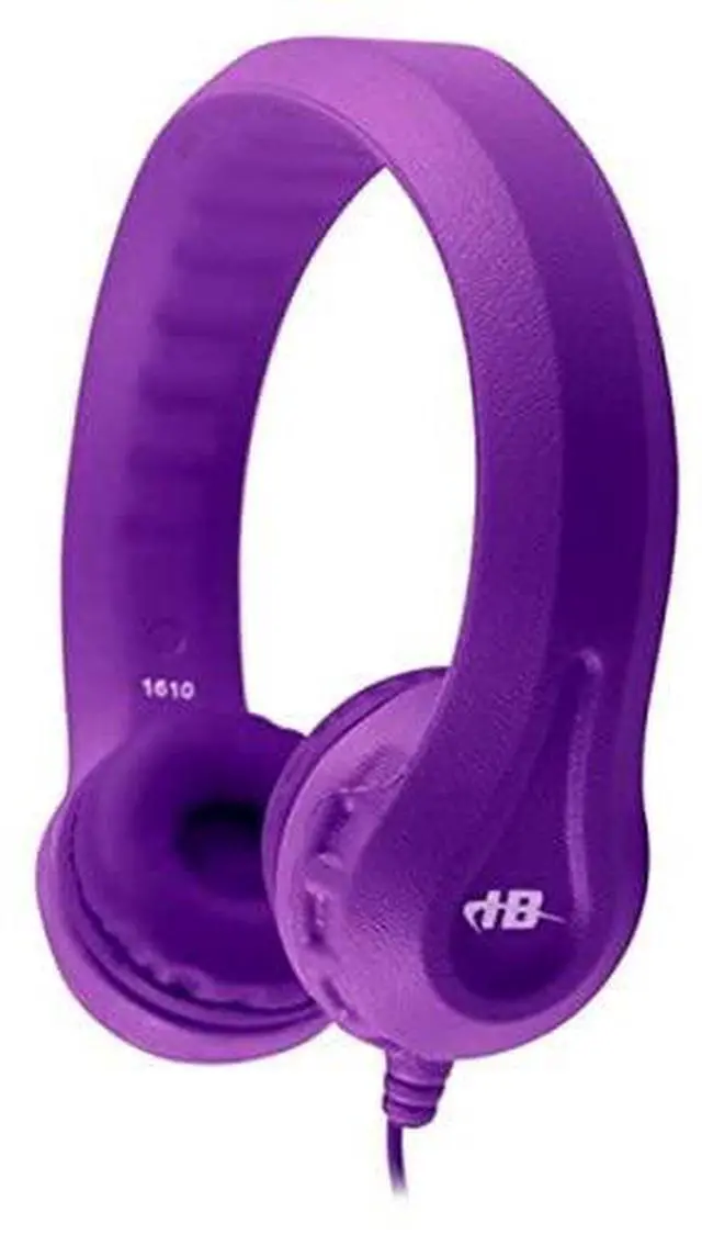 Alt view image 13 of 13 - HamiltonBuhl Flex-Phones, Foam Headphones, Purple