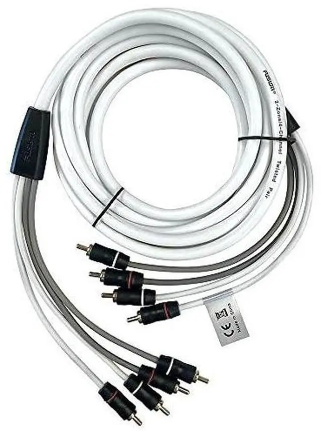 Alt view image 8 of 9 - FUSION EL-FRCA6 6' Standard 4-Way RCA Cable