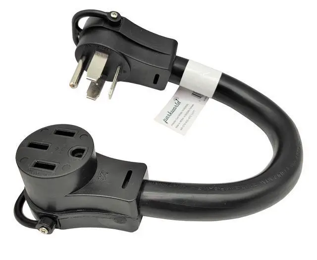 Alt view image 4 of 4 - Parkworld 692378 Welder Adapter Cord 14-60p to 14-50r, Welding NEMA 14-60P Male to RV NEMA 14-50R, 50AMP, 1.5FT