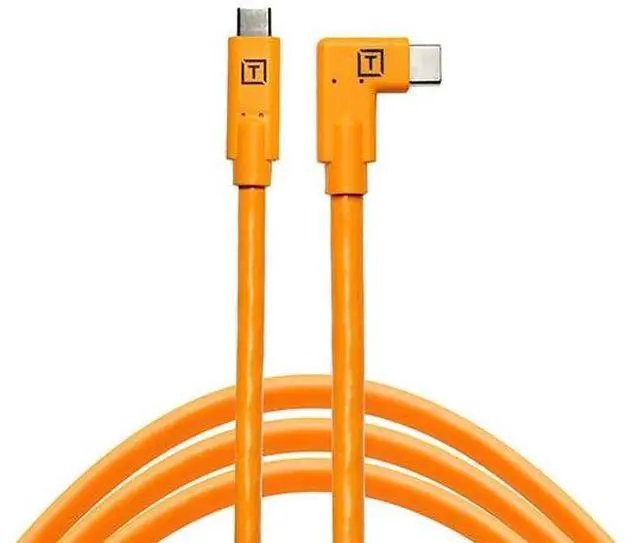 Alt view image 5 of 18 - tether tools 15 ft. tetherpro usb a male to minib 8pin cable orange