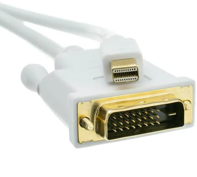 Alt view image 4 of 4 - Cable Wholesale Mini DisplayPort to DVI Video Cable, Mini DisplayPort Male to DVI Male - 6 foot