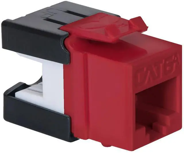 Alt view image 5 of 5 - ICC IC1078GARD Module CAT6A High Density Red