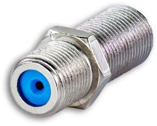 Alt view image 8 of 8 - SatelliteSale High-Frequency F81 Coaxial Barrel Connectors Female to Female F-Type 3Ghz Adapter Coupler Pack of 10 Pcs