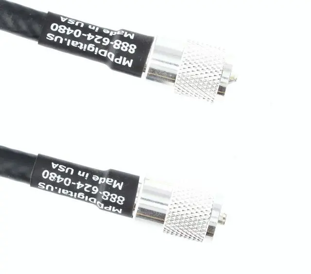 Alt view image 3 of 3 - I RG213 Coax Cable I PL259 to PL259 UHF Connectors I Low Loss RF Coaxial Cable I MIL-C-17/163A RG I CB Ham Radio, Transmitters, Antenna I 50 FT
