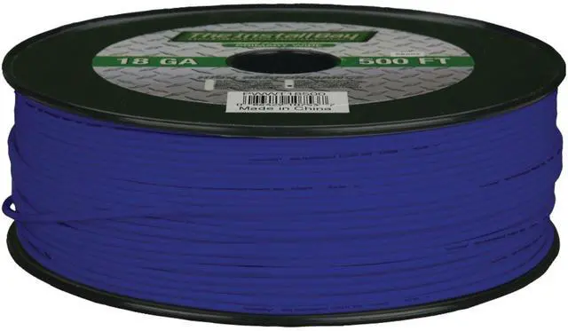 Alt view image 8 of 8 - Install Bay Pwbl18500 18-Gauge Primary Wire, 500Ft ,Blue