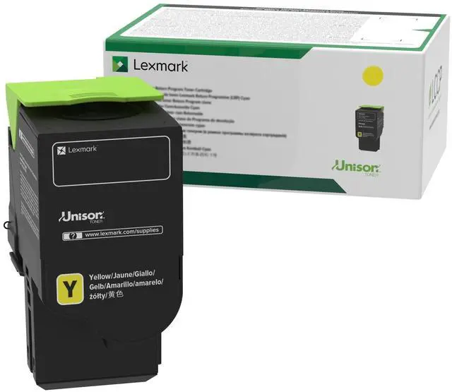 Alt view image 6 of 6 - LEXMARK 78C00YG GSA YELLOW RETURN PROGRAMME TONER CARTRIDGE