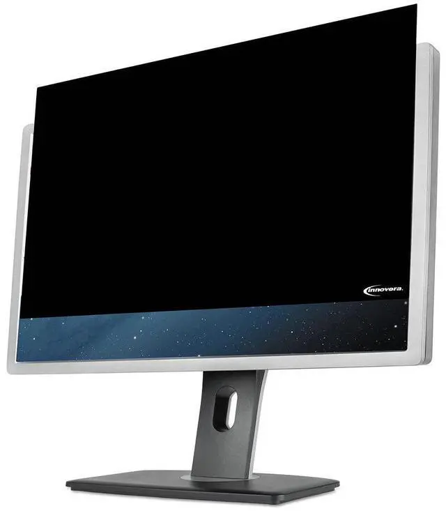 Alt view image 17 of 17 - Innovera IVRBLF238W Blackout Privacy Monitor Filter for 23.8 Widescreen LCD, 16:9