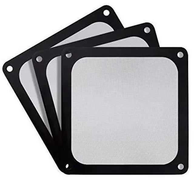 Alt view image 8 of 13 - silverstone technology sst-ff123b-3pk 120mm ultra fine fan filter with magnet cooling