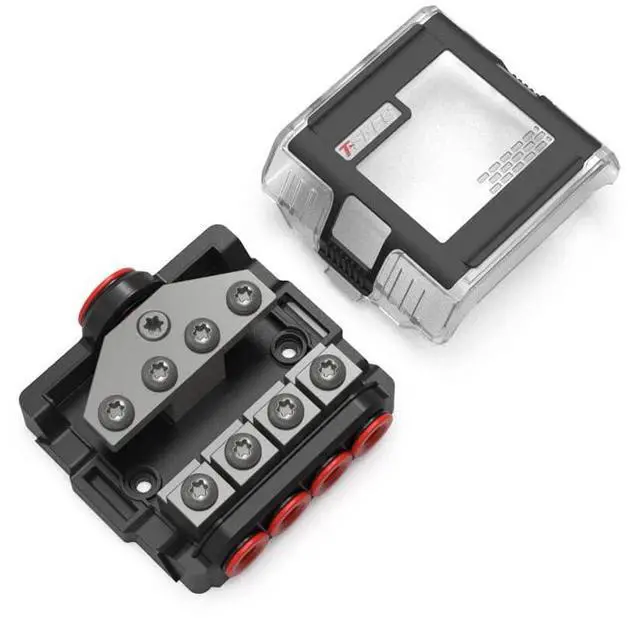 Alt view image 5 of 5 - T-Spec VFDB4 MANL 4-Position Distribution Block (1) 1/0-4 AWG In/(4) 4/8 AWG Out (VFDB4)
