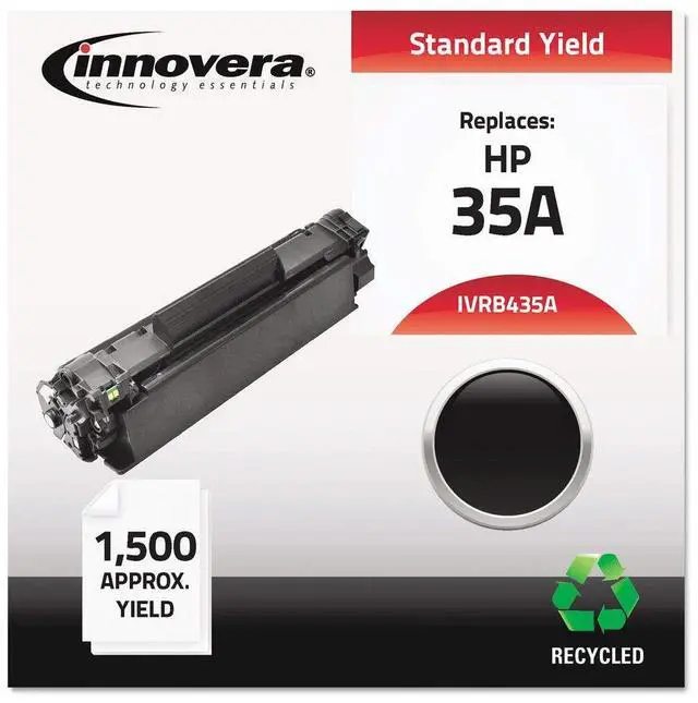 Alt view image 20 of 20 - Innovera Compatible Black Toner Cartridge (Alternative for HP 35A/CB435A)