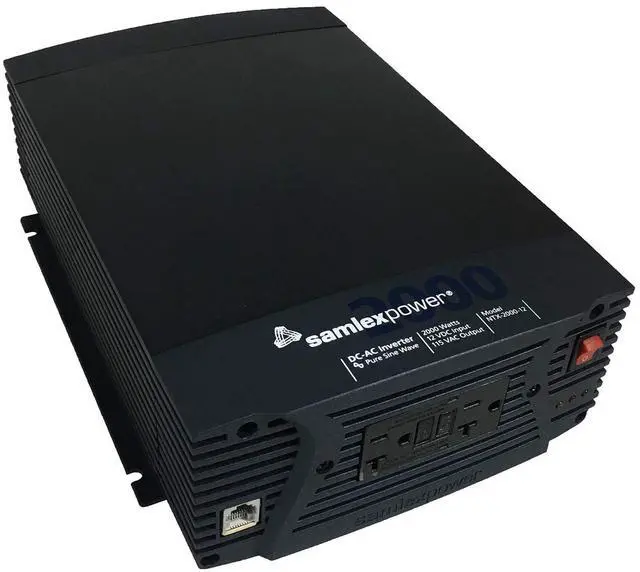 Alt view image 2 of 2 - Samlex NTX-2000-12 Pure Sine Wave Inverter - 2000W