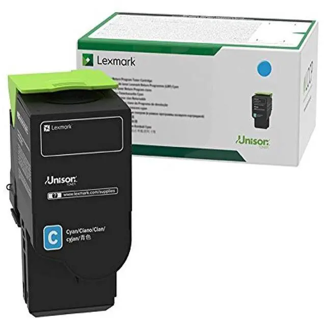 Alt view image 10 of 11 - Lexmark C2310C0 Return Program Toner Cartridge - Cyan