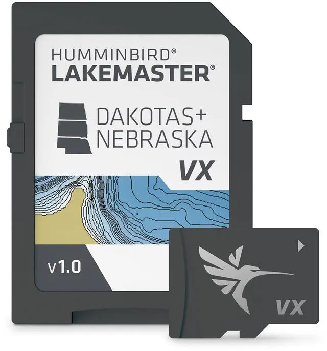 Alt view image 8 of 8 - Humminbird Lakemaster VX Dakotas and Nebraska microSD