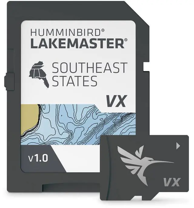 Alt view image 7 of 7 - Humminbird Lakemaster VX Southeast States microSD