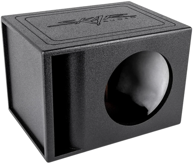 Main image of AR1X10V Single 10" Universal Fit Armor Coated Ported Subwoofer Box with Kerf Port