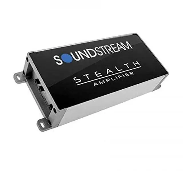 Alt view image 5 of 5 - Soundstream ST4.1200D Stealth Series 1200W Class D 4 Channel Car Audio Amplifier