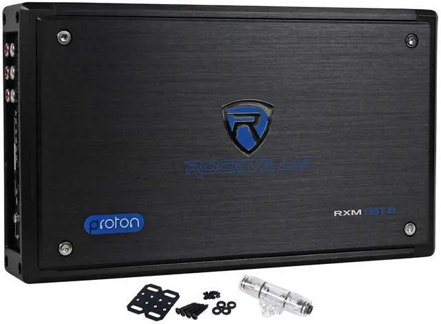 Main image of RockvilIe RXM8BTB 8 Channel 1500 Watt Bluetooth Car Stereo Amplifier Amp