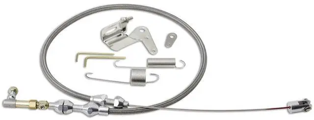 Alt view image 4 of 4 - Lokar DP-1000HT Duo-Pak Hi-Tech Throttle Cable with SRK-4000