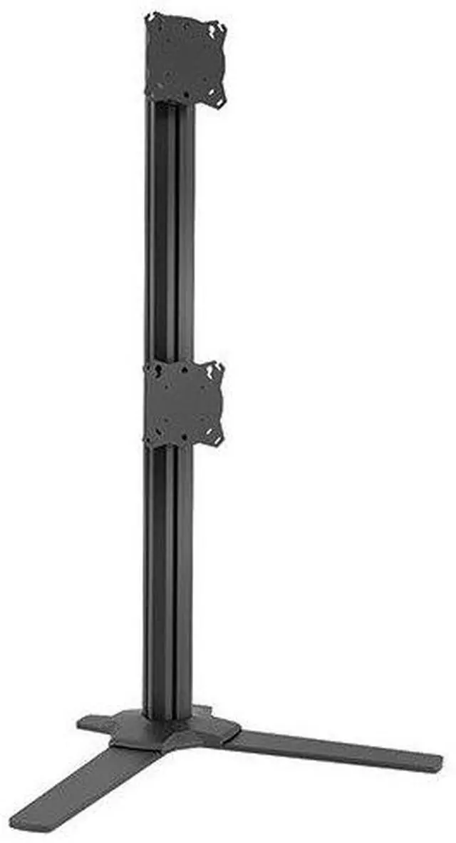 Alt view image 5 of 5 - Chief Adjustable Free Standing Mounted Array Dual (1x2) Table Stand Black