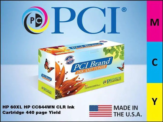 Main image of Premium Compatibles Ink Cartridge - Replacement for HP (CC644WN) - Cyan, Magenta, Yellow