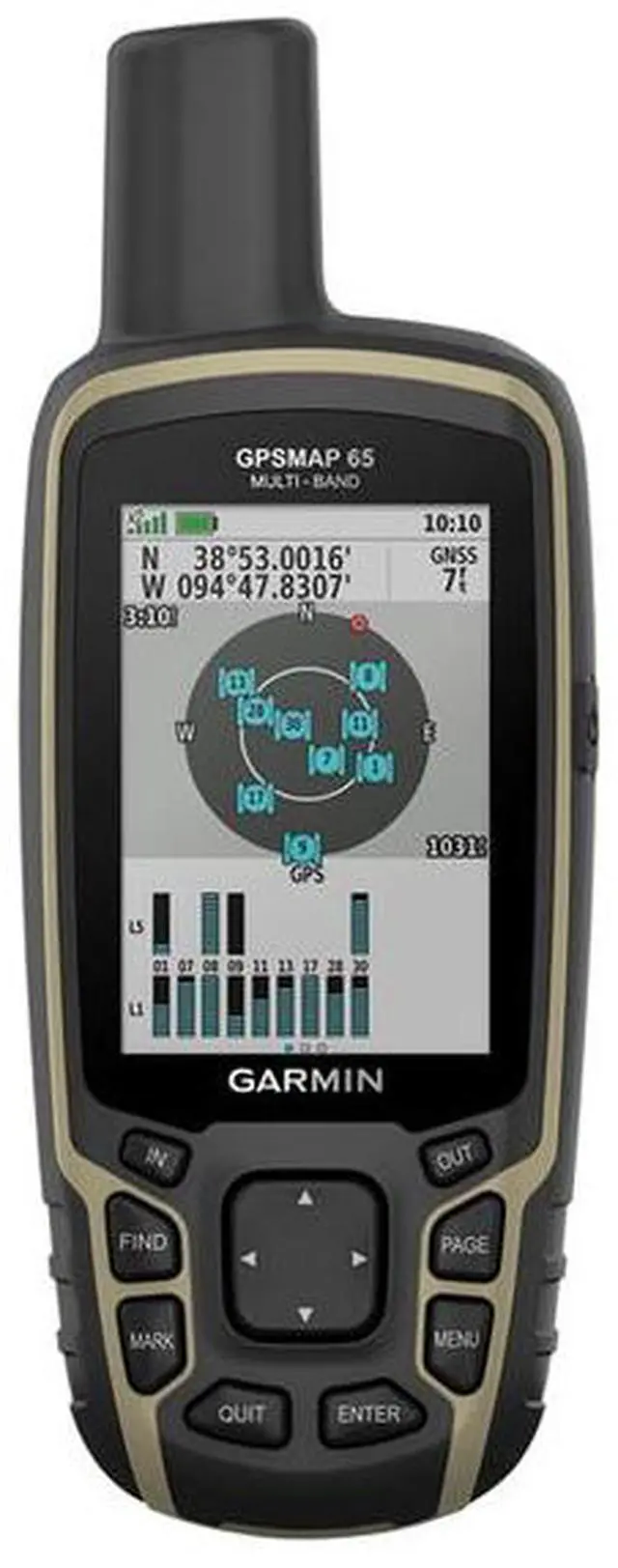 Alt view image 15 of 15 - Garmin GPSMAP 65, Multi-Band/Multi-GNSS Handheld