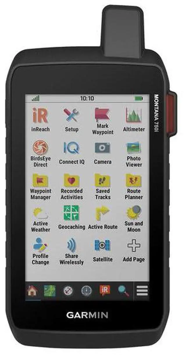 Alt view image 3 of 10 - Garmin Montana 750i Rugged GPS Navigator with inReach & 8MP Camera (010-02347-00)