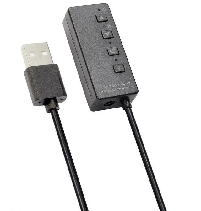 Alt view image 8 of 8 - USB Headphone Digital Adapter for Microsoft Teams and Lync