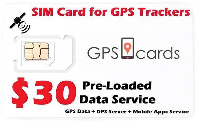 Main image of Sim card for GPS-108A that locate accurately and guarding Vehicle against Theft