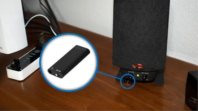 Alt view image 2 of 3 - Rechargeable USB Small Audio MIC RECeption Section Surveillance Security